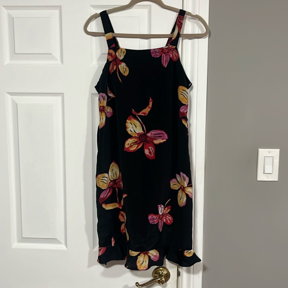 Vintage Tickets Black Floral Dress